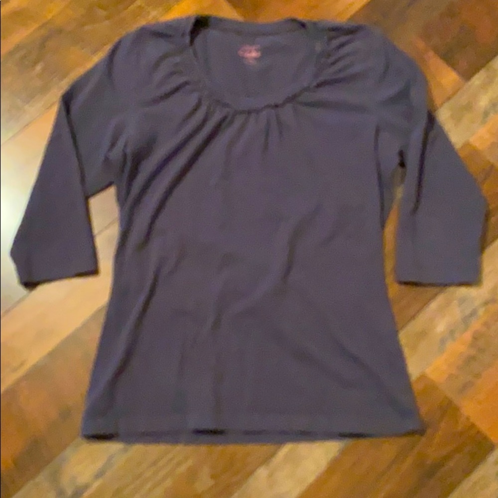Cabelas Women Top 3/4 Sleeve